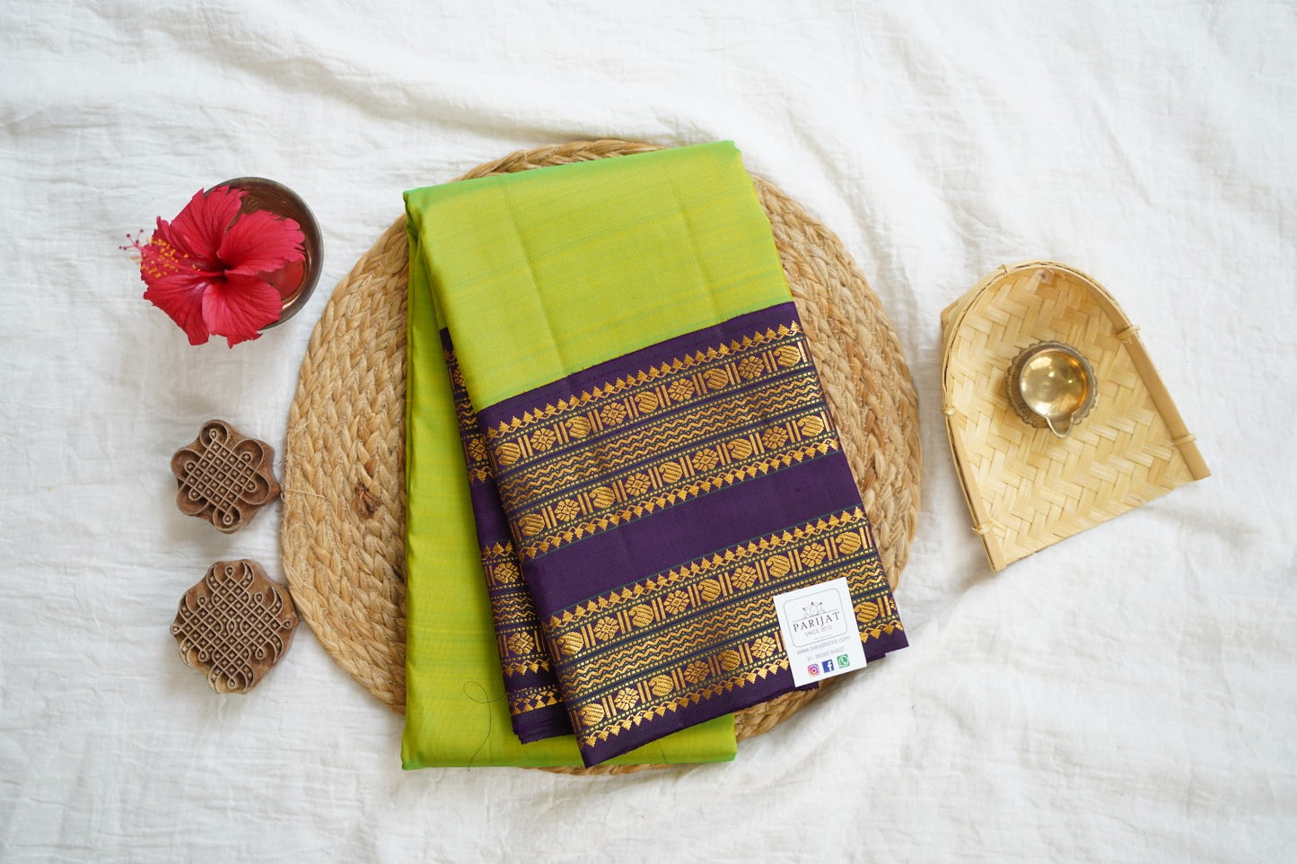 Pure Kanchi Silk Saree PC16366