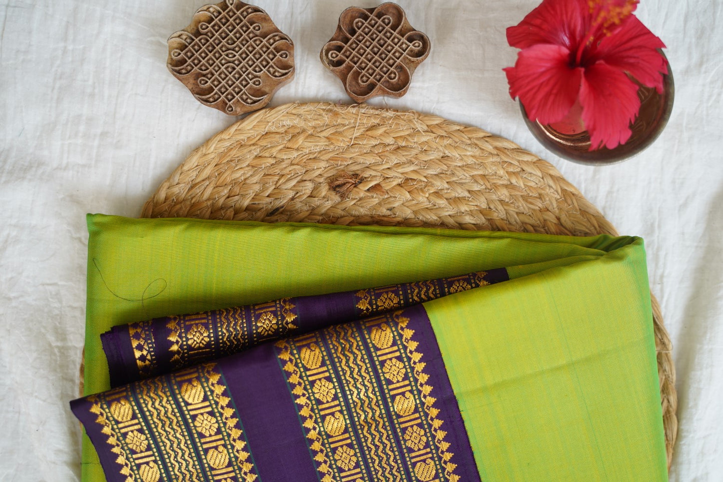 Pure Kanchi Silk Saree PC16366