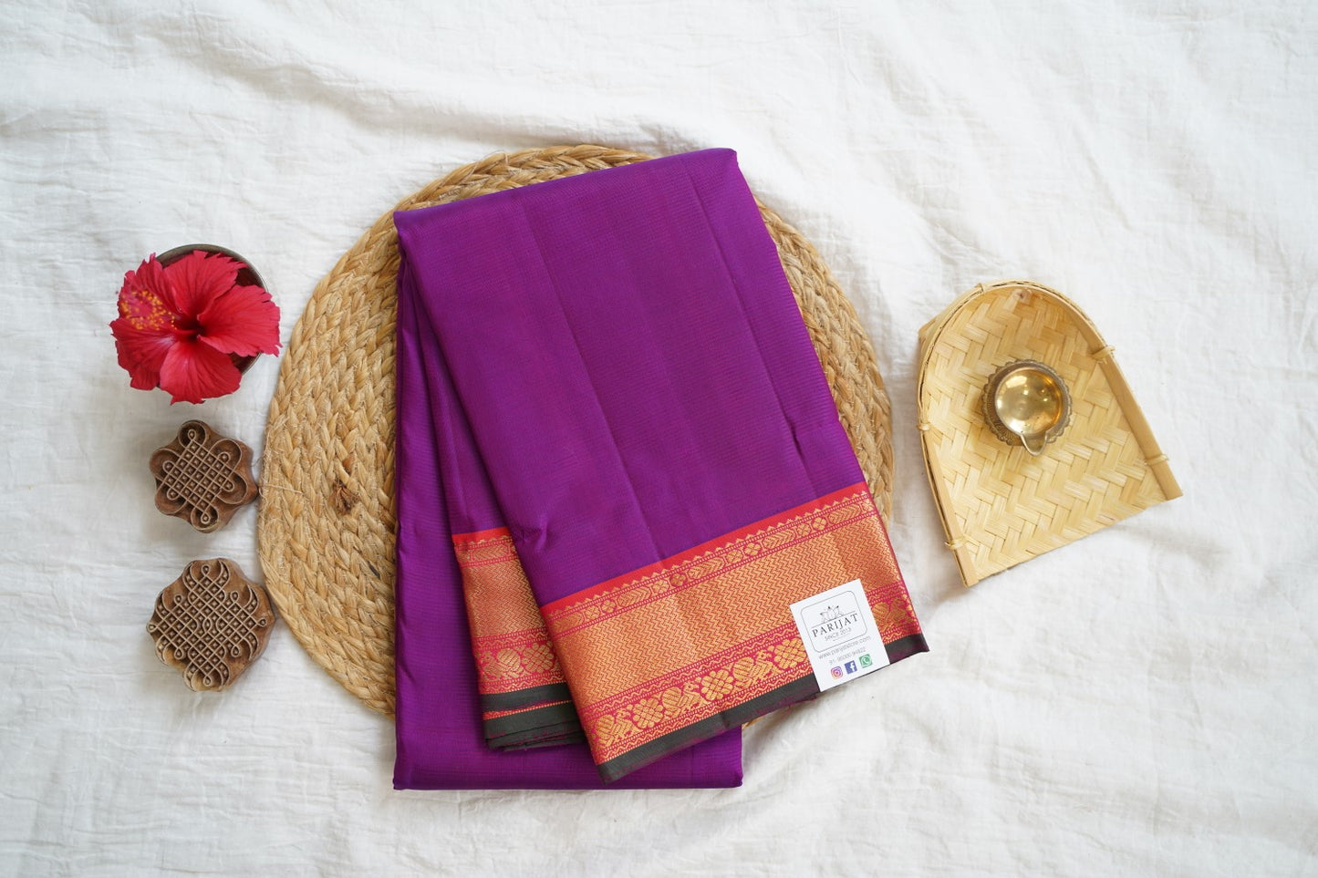 Pure Kanchi Silk Saree PC16368