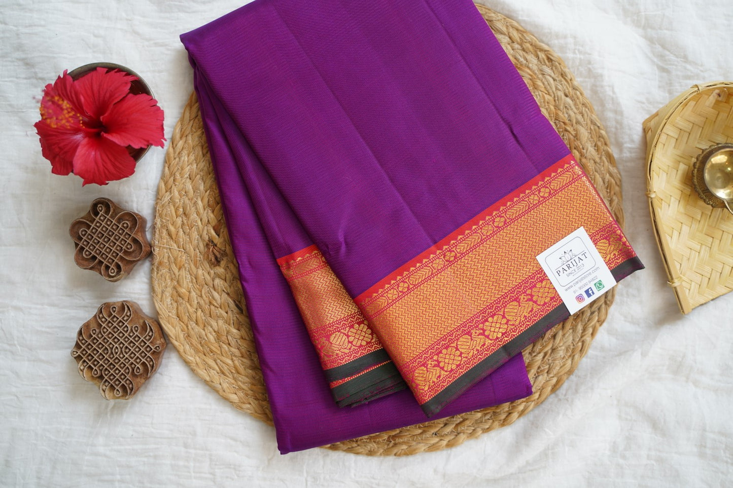 Pure Kanchi Silk Saree PC16368