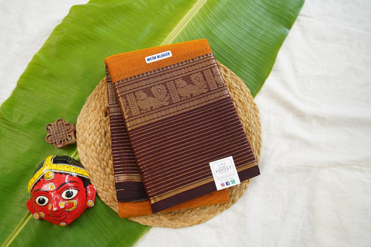 Chettinad handloom Cotton Saree PC17446