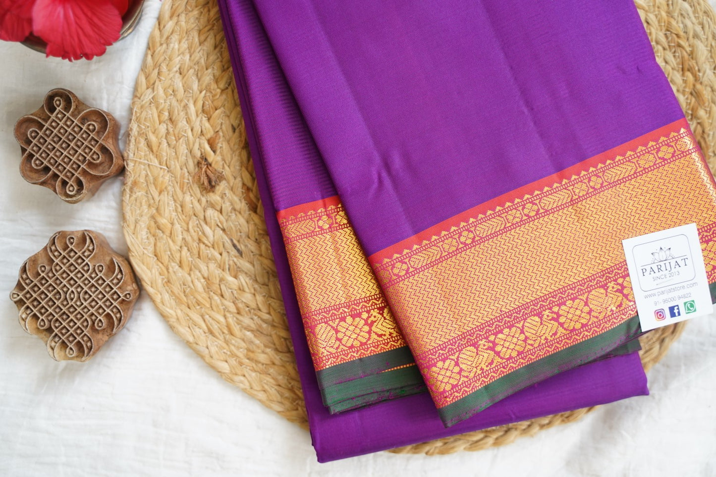 Pure Kanchi Silk Saree PC16360