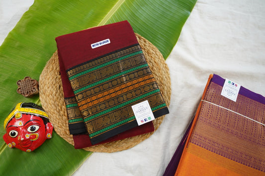 Chettinad handloom Cotton Saree PC17448