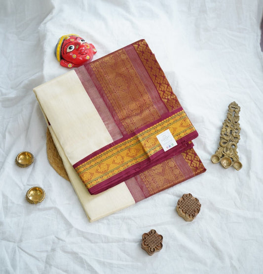 Kanchi Handloom Silk Cotton Saree PC14923