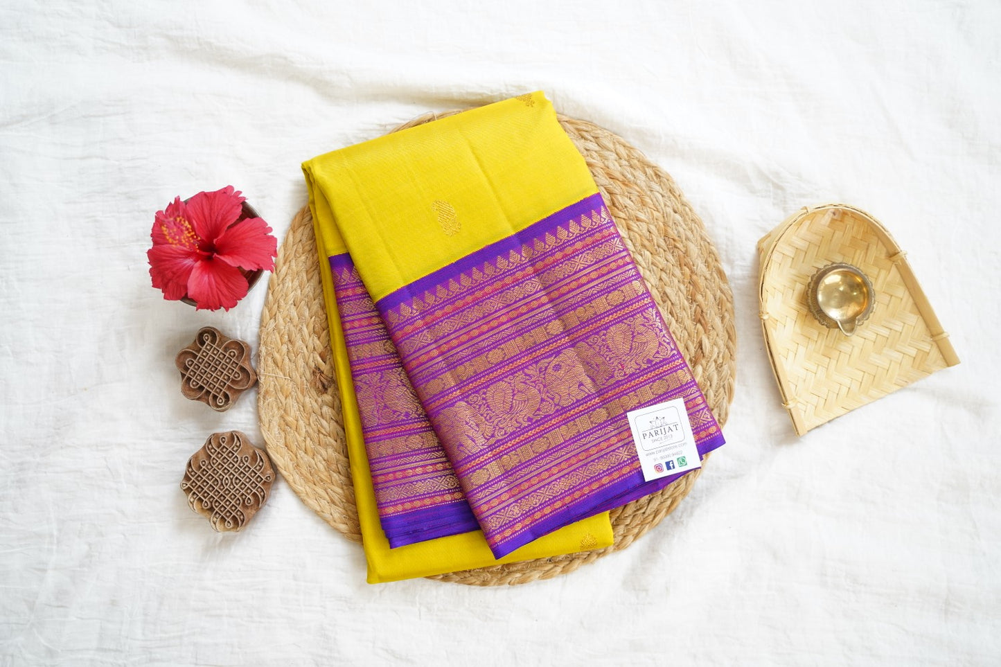 Pure Kanchi Silk Saree PC16364
