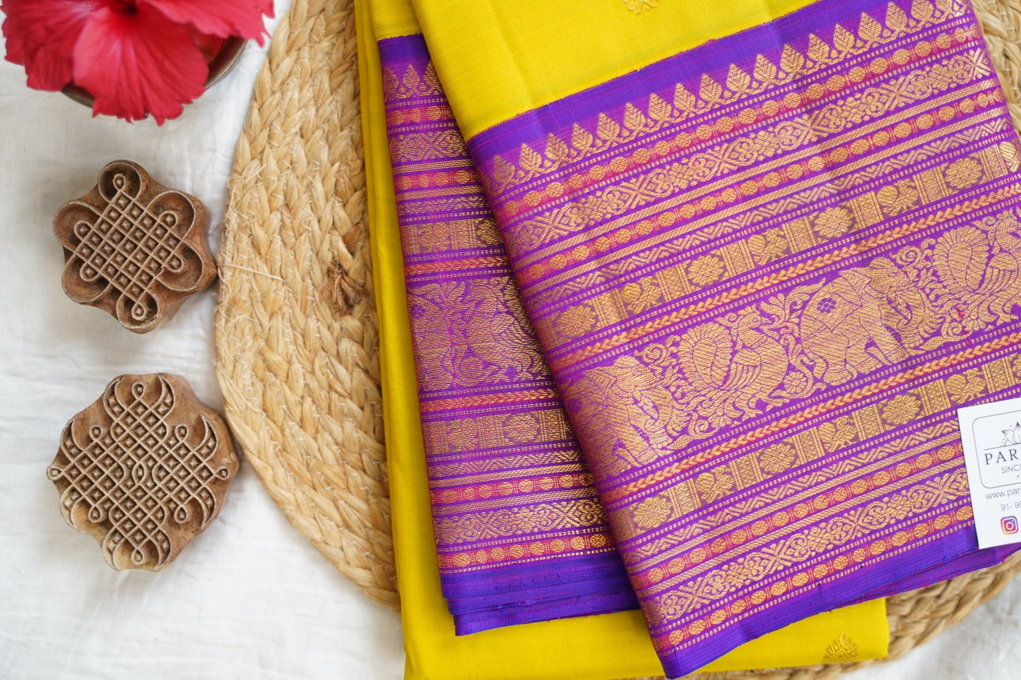 Pure Kanchi Silk Saree PC16364