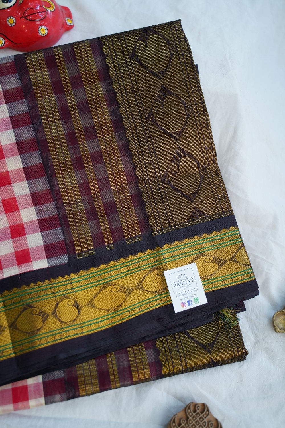 Kanchi Handloom Silk Cotton Saree PC14910