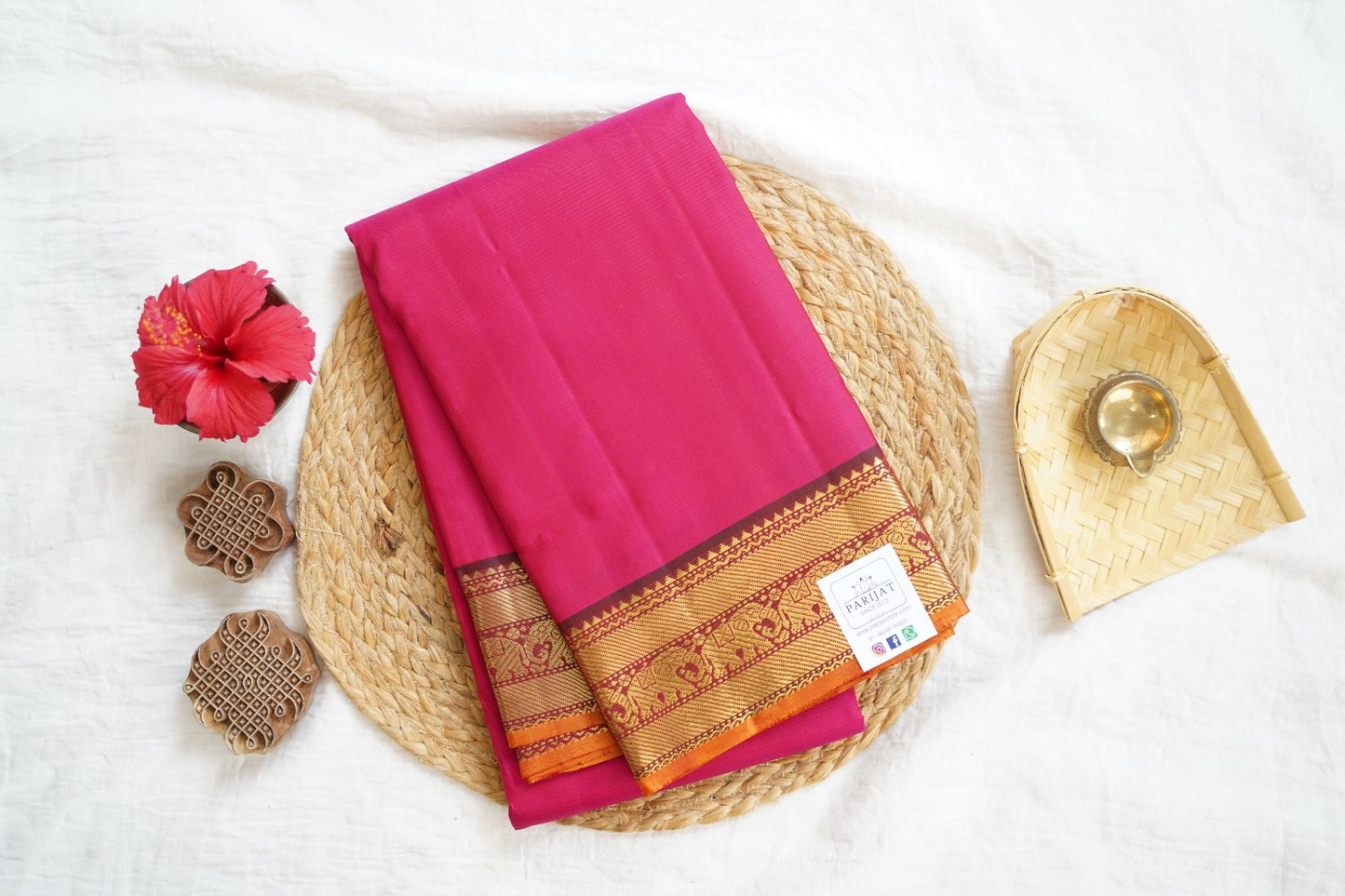 Pure Kanchi Silk Saree PC16348