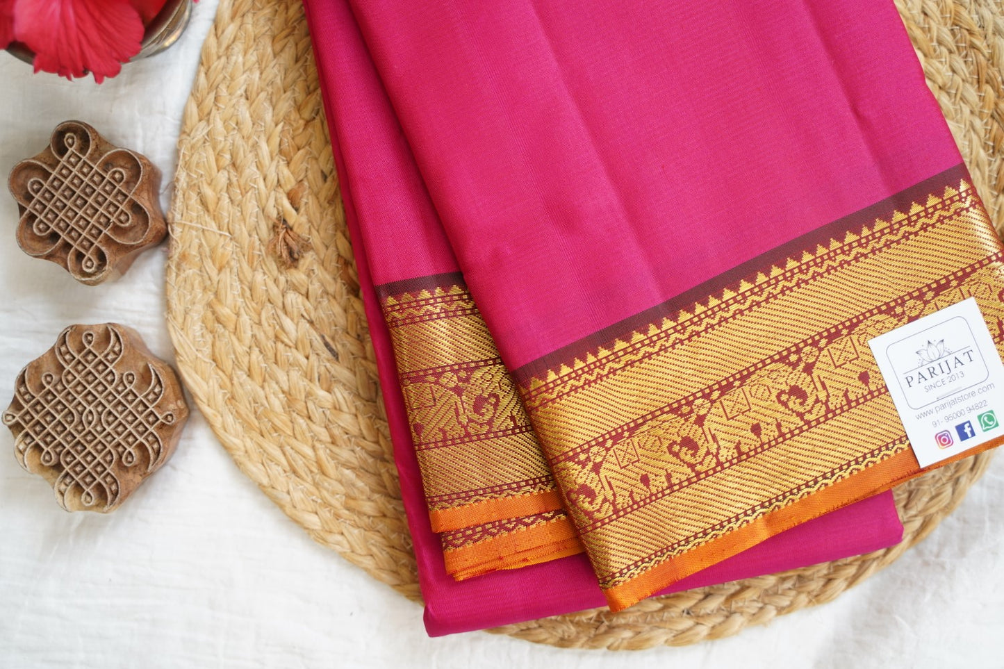 Pure Kanchi Silk Saree PC16348