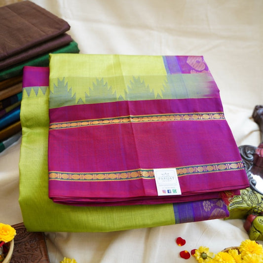 Kanchi Handloom Silk Cotton Saree PC12056