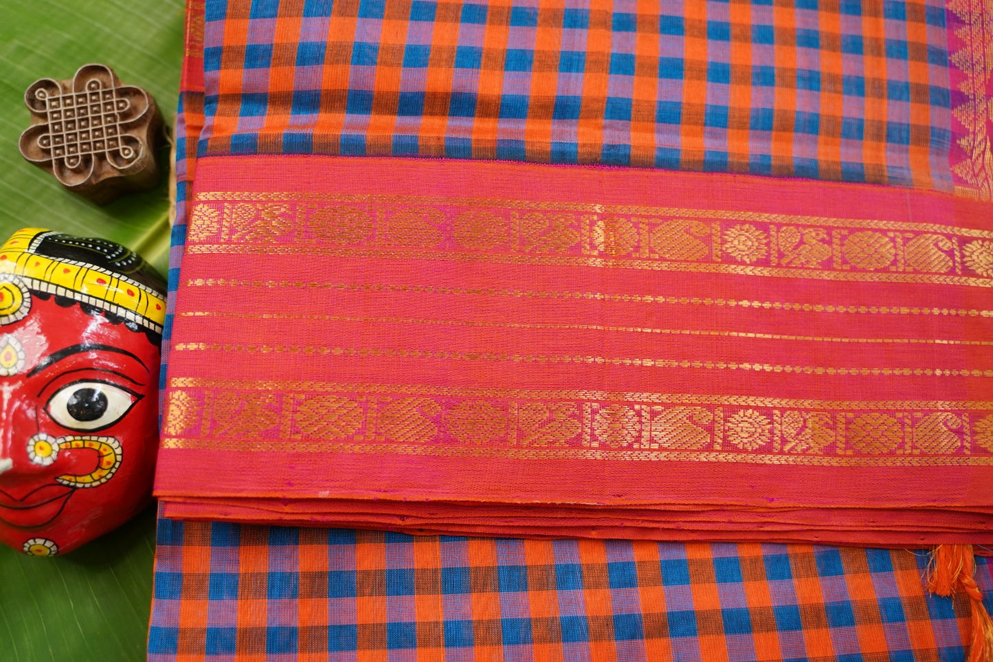 Kanchi Handloom Silk Cotton Saree PC17443