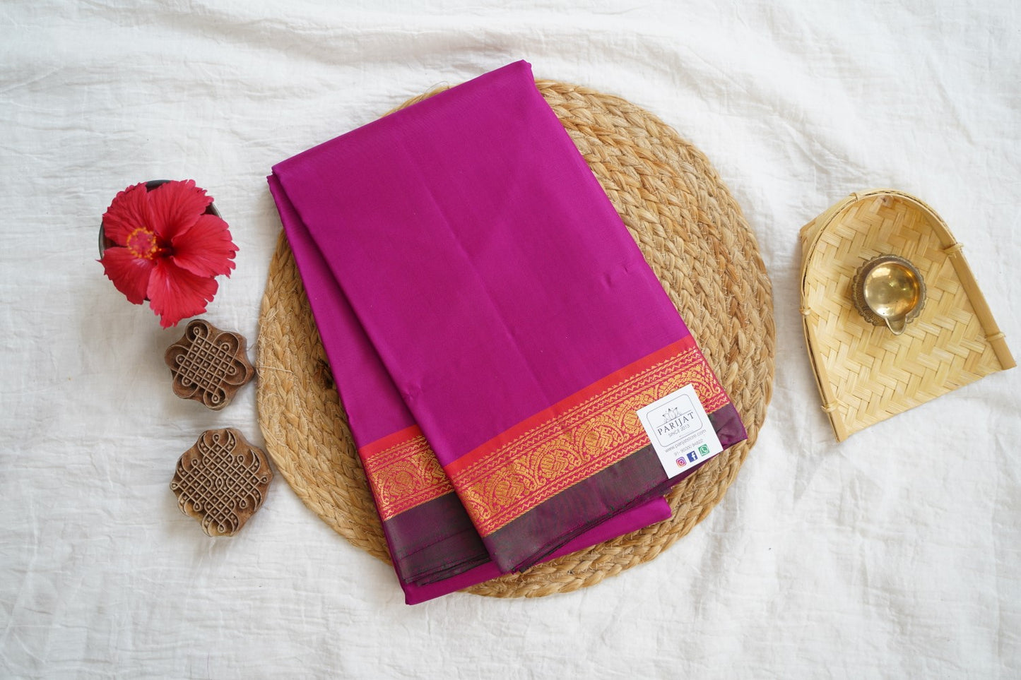 Pure Kanchi Silk Saree PC16355