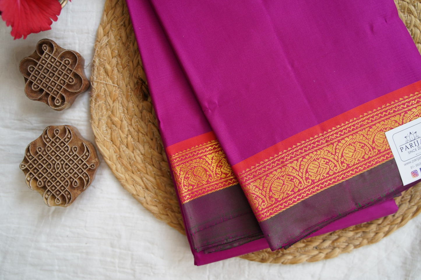 Pure Kanchi Silk Saree PC16355