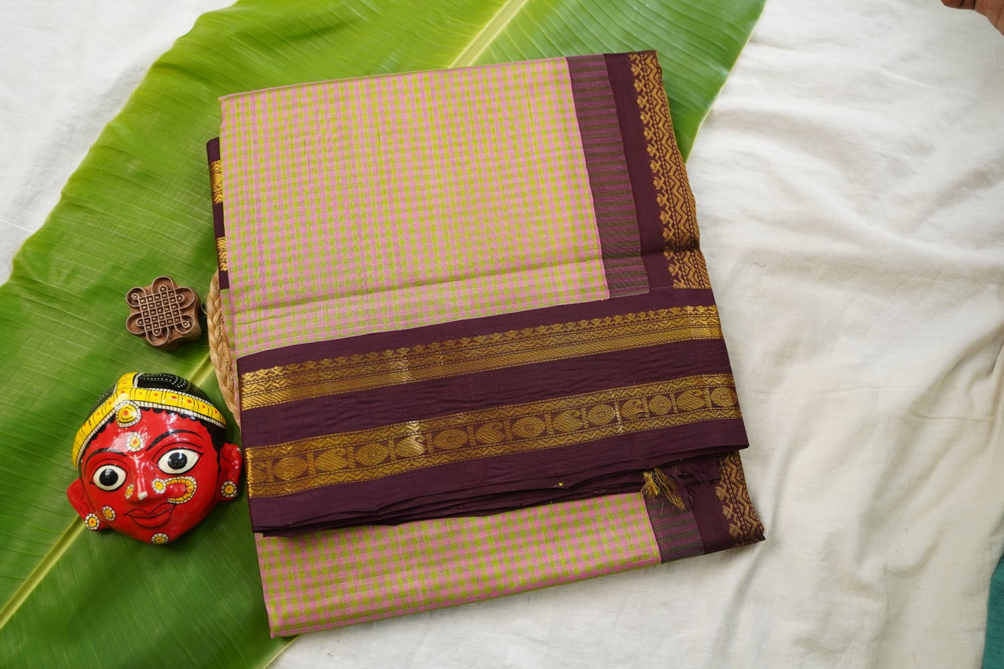 Kanchi Handloom Silk Cotton Saree PC17434