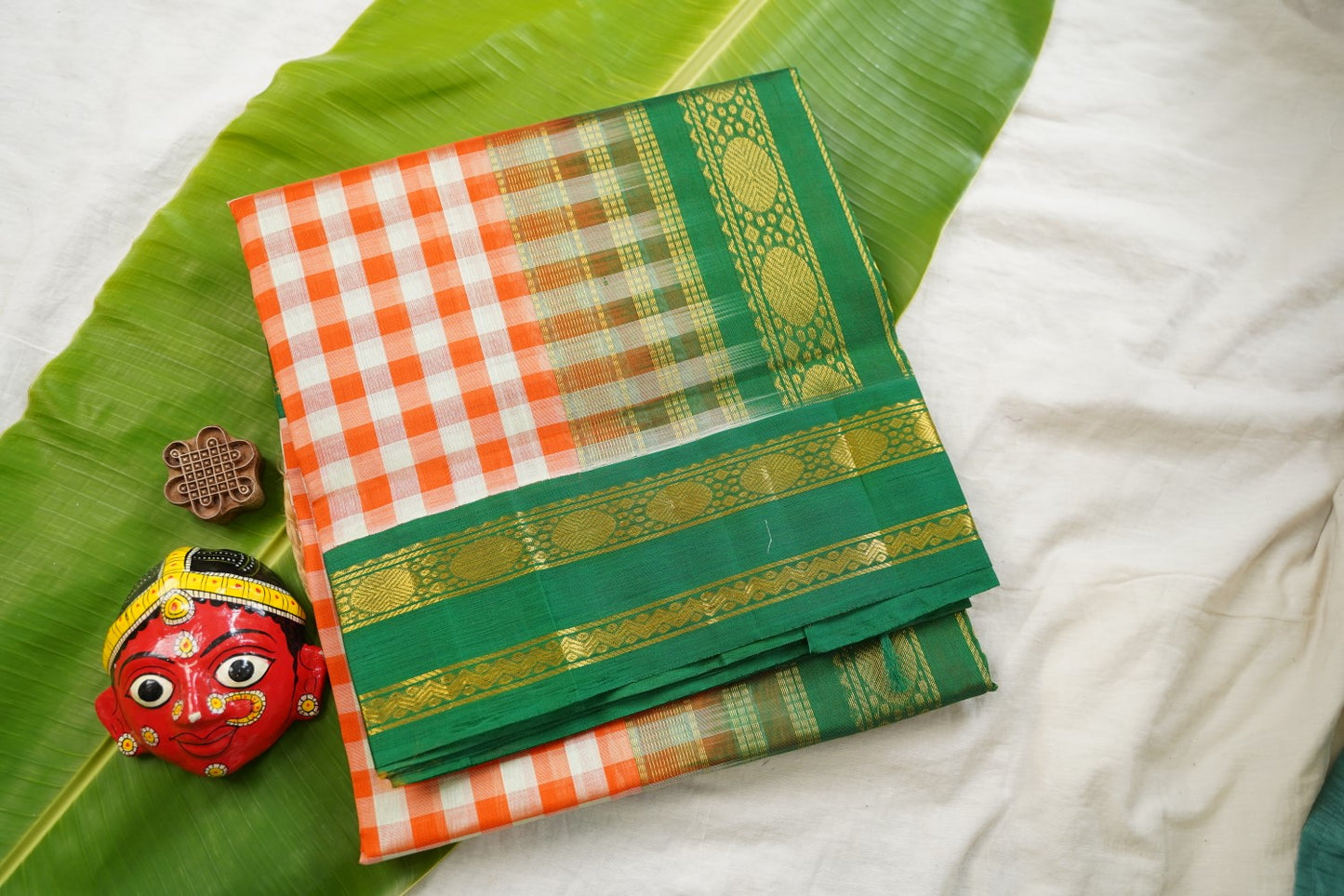 Kanchi Handloom Silk Cotton Saree PC17431