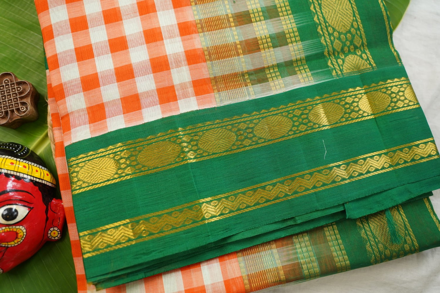 Kanchi Handloom Silk Cotton Saree PC17431