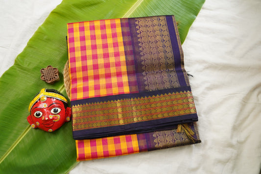 Kanchi Handloom Silk Cotton Saree PC17435