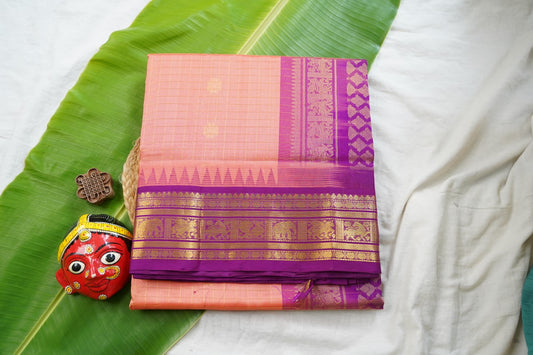 Kanchi Handloom Silk Cotton Saree PC17420