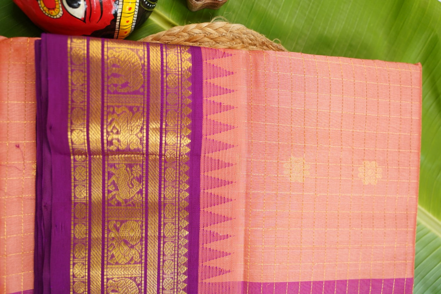 Kanchi Handloom Silk Cotton Saree PC17420