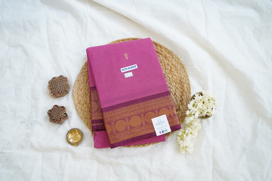 Chettinad handloom Cotton Saree PC15004
