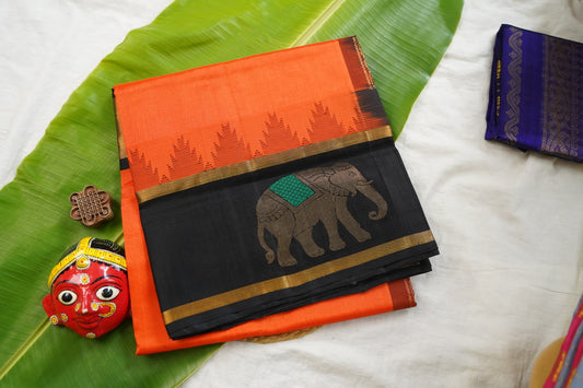 Kanchi Handloom Silk Cotton Saree PC17416