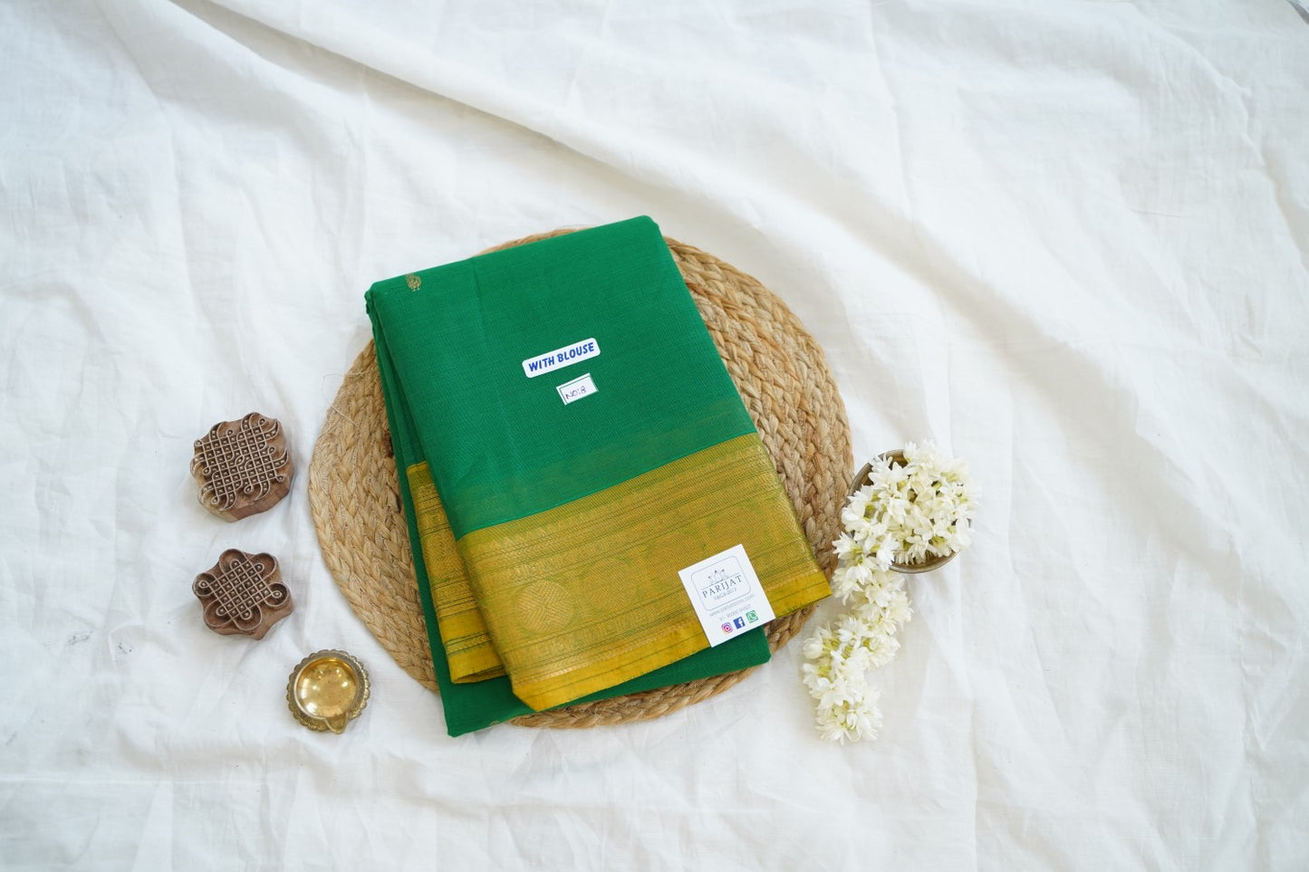 Chettinad handloom Cotton Saree PC15027