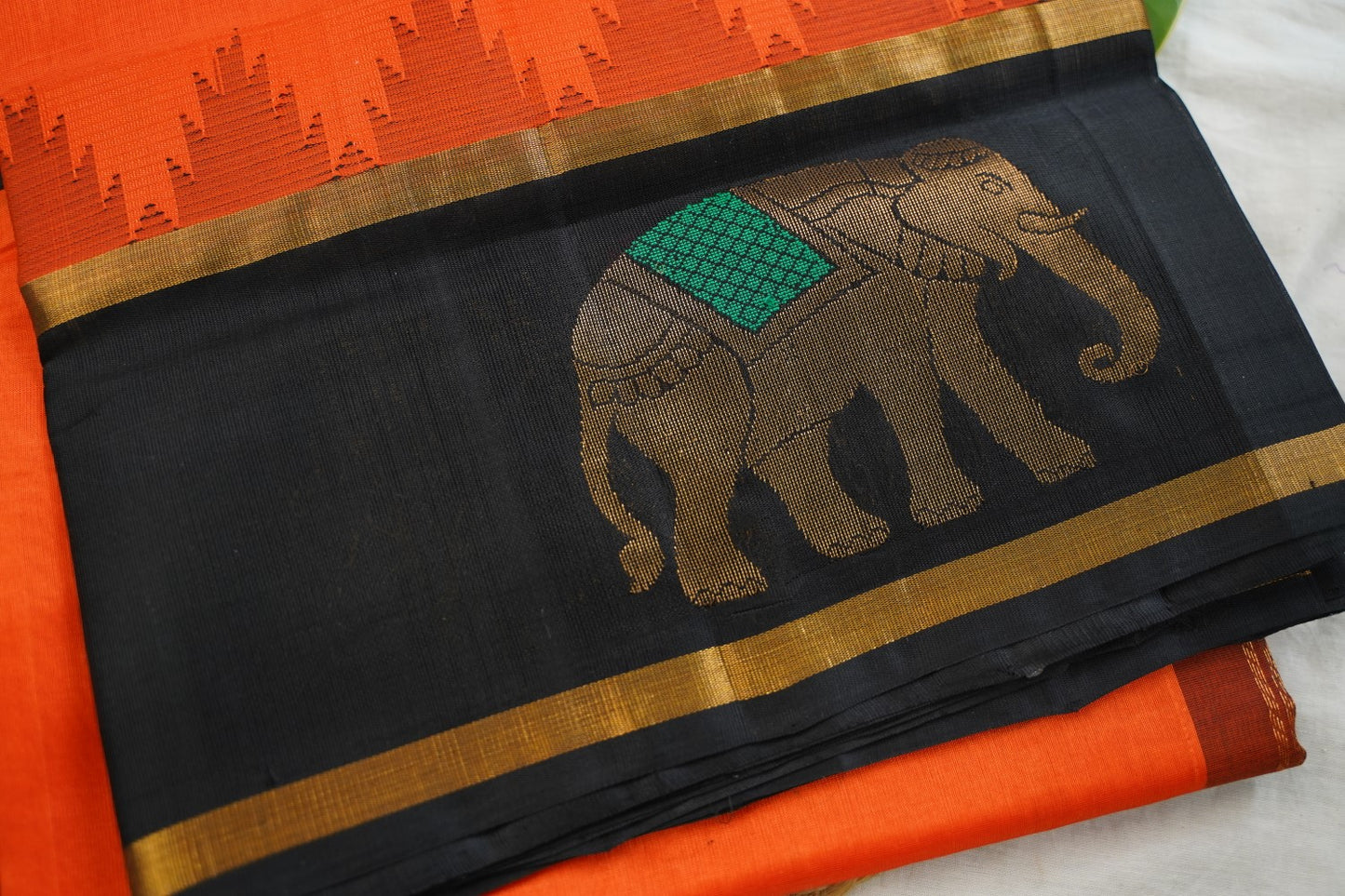 Kanchi Handloom Silk Cotton Saree PC17416