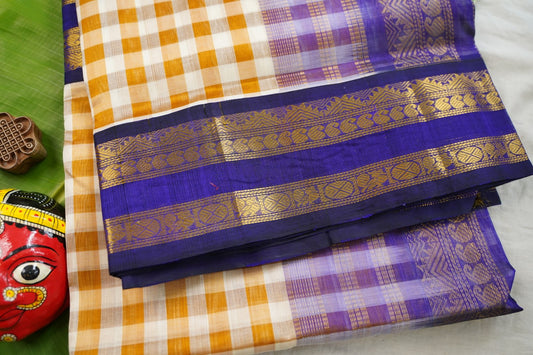 Kanchi Handloom Silk Cotton Saree PC17412