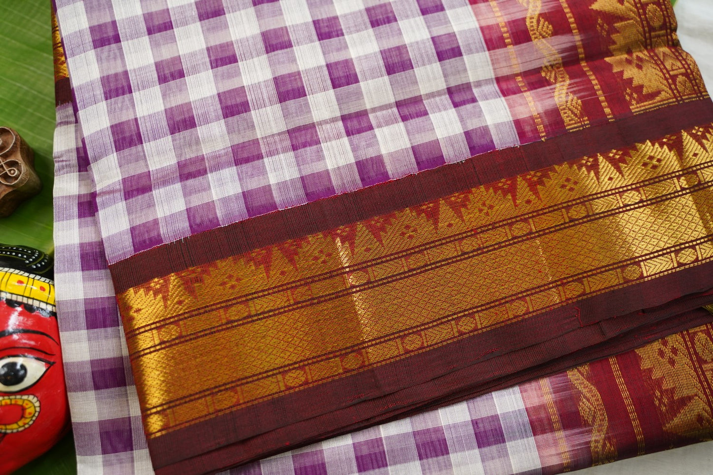 Kanchi Handloom Silk Cotton Saree PC17424