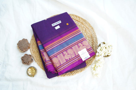 Chettinad handloom Cotton Saree PC14998