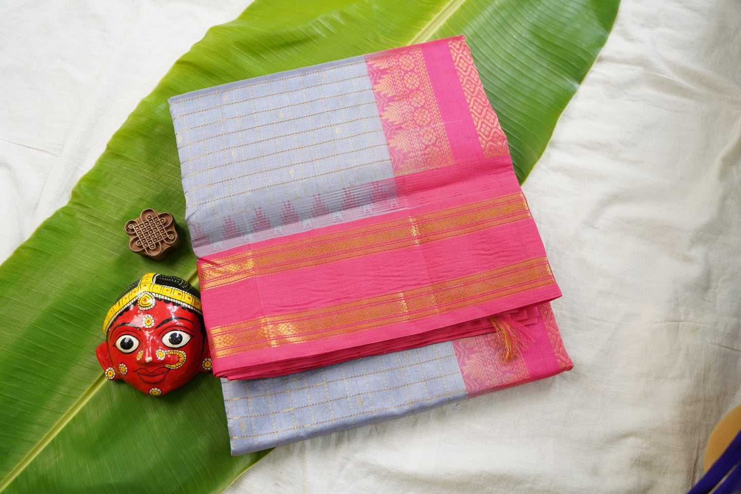 Kanchi Handloom Silk Cotton Saree PC17444