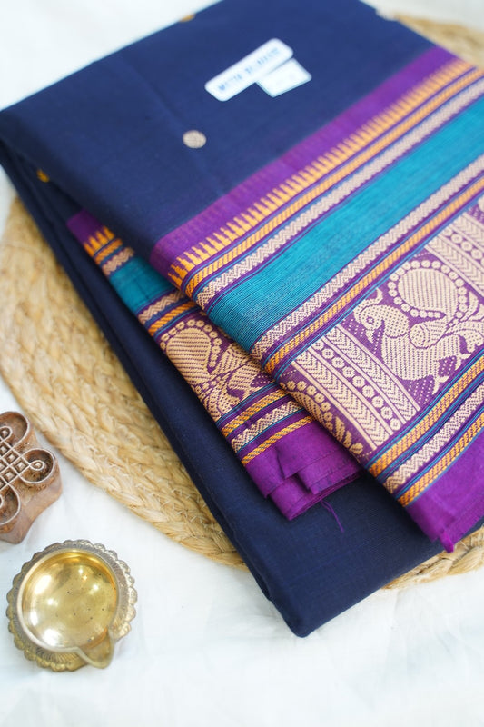 Chettinad handloom Cotton Saree PC14997