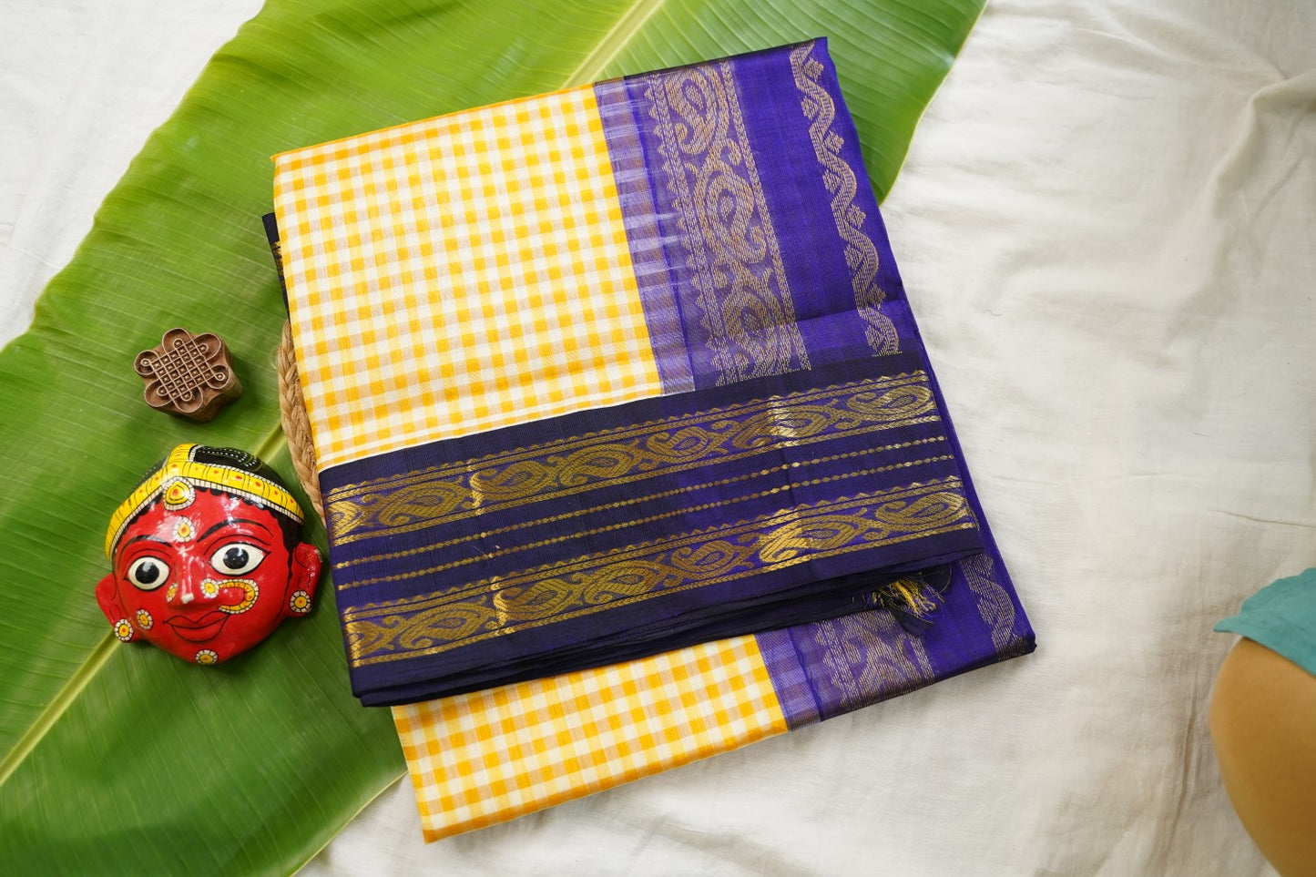 Kanchi Handloom Silk Cotton Saree PC17438
