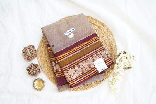 Chettinad handloom Cotton Saree PC14991