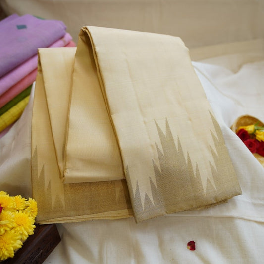 8 kol Korvai Pure Kanchi Silk Saree PC12087