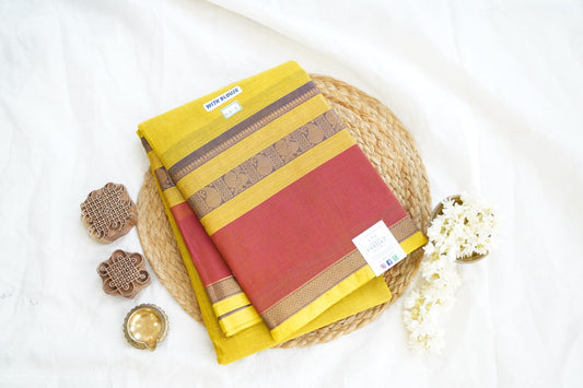 Chettinad handloom Cotton Saree PC14995