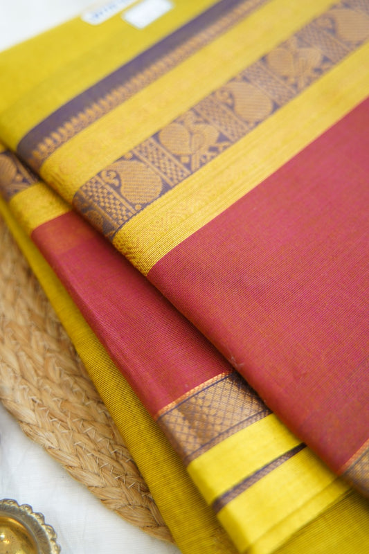 Chettinad handloom Cotton Saree PC14995