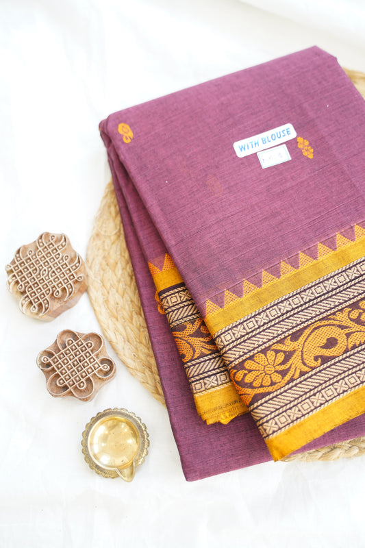 Chettinad handloom Cotton Saree PC15009