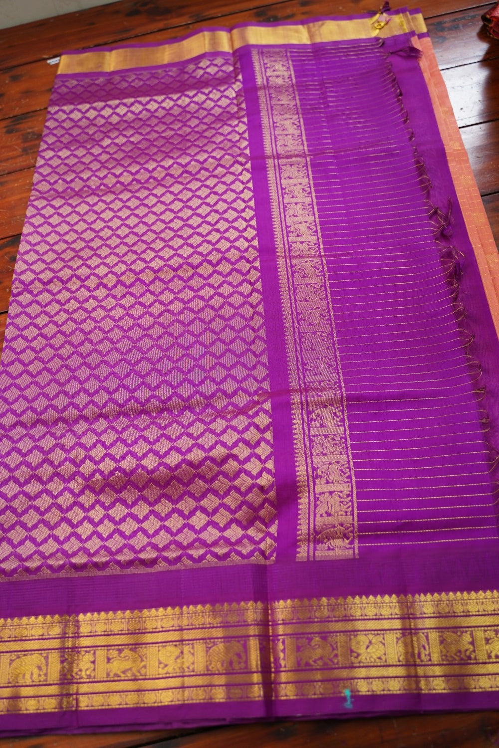 Kanchi Handloom Silk Cotton Saree PC17420
