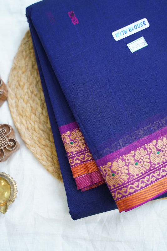 Chettinad handloom Cotton Saree PC14941