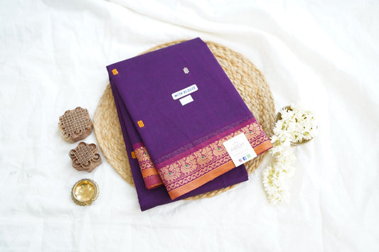 Chettinad handloom Cotton Saree PC14949
