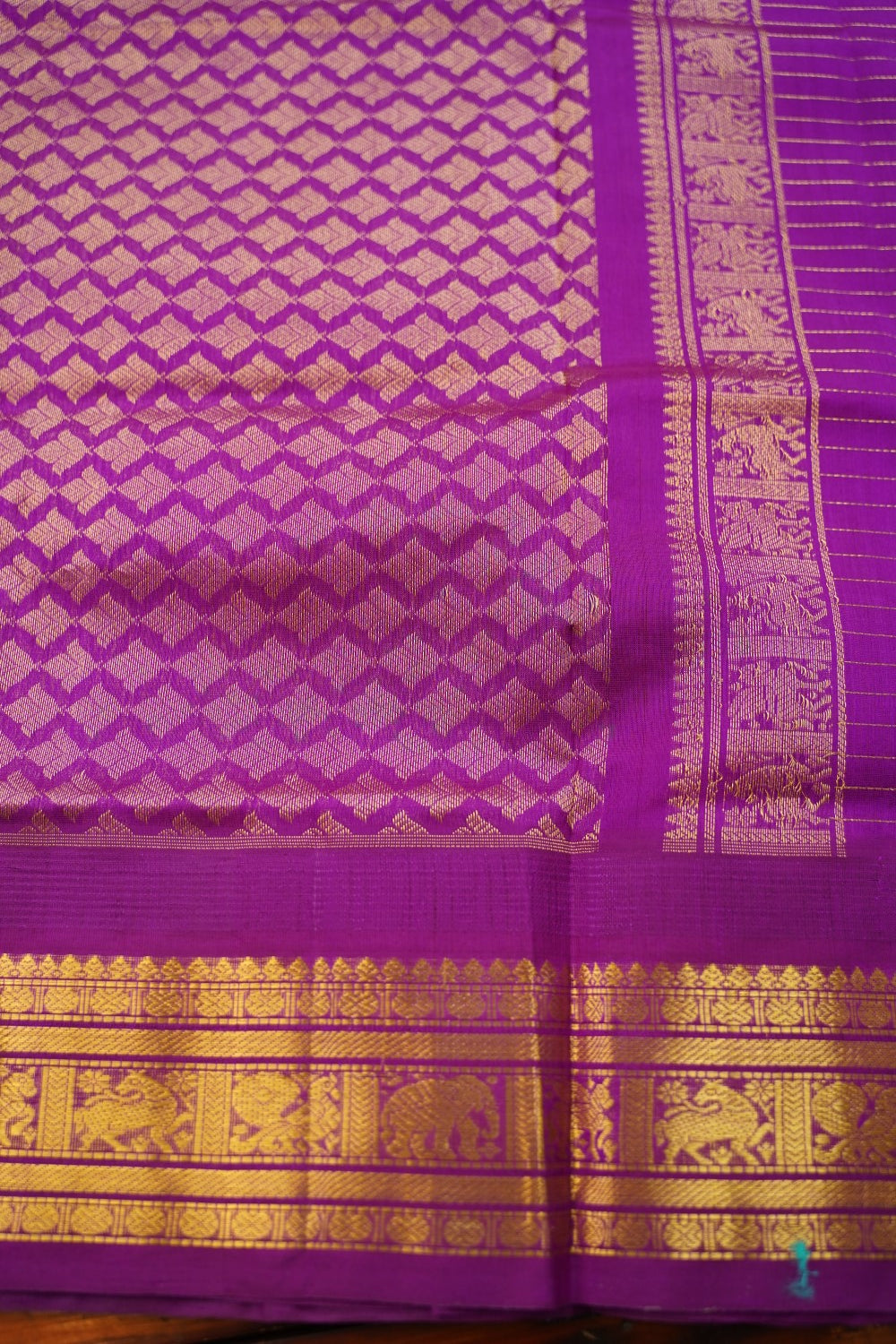 Kanchi Handloom Silk Cotton Saree PC17420