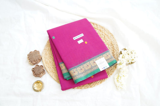 Chettinad handloom Cotton Saree PC14947
