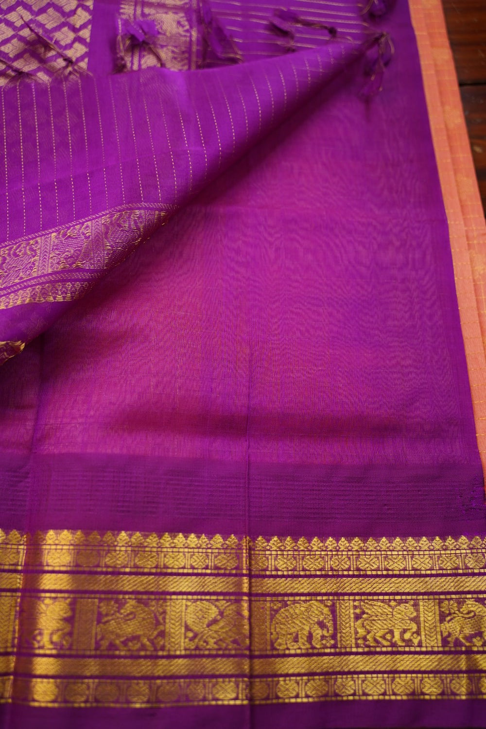 Kanchi Handloom Silk Cotton Saree PC17420