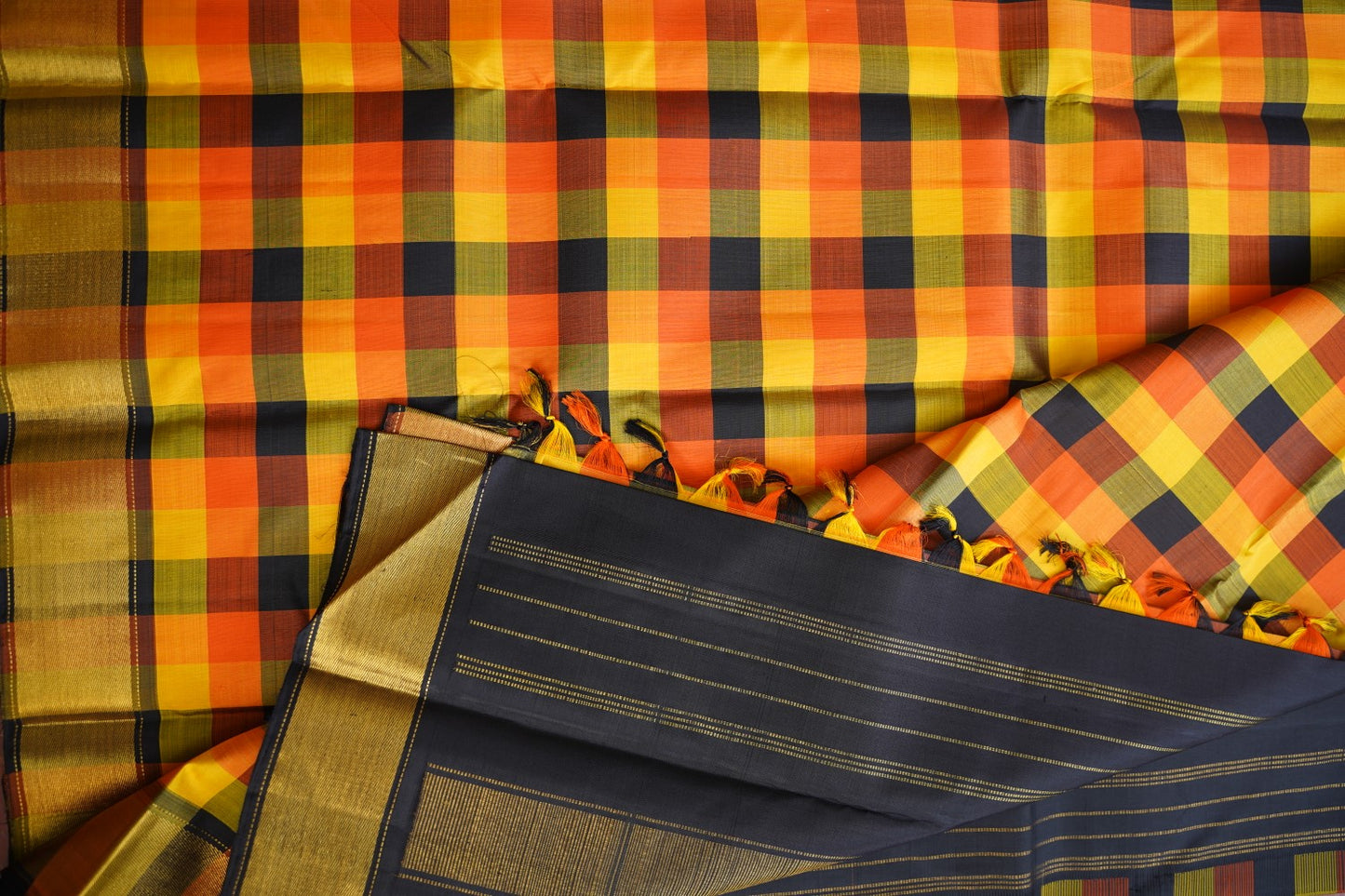 Pure Kanchi Silk Saree PC16350