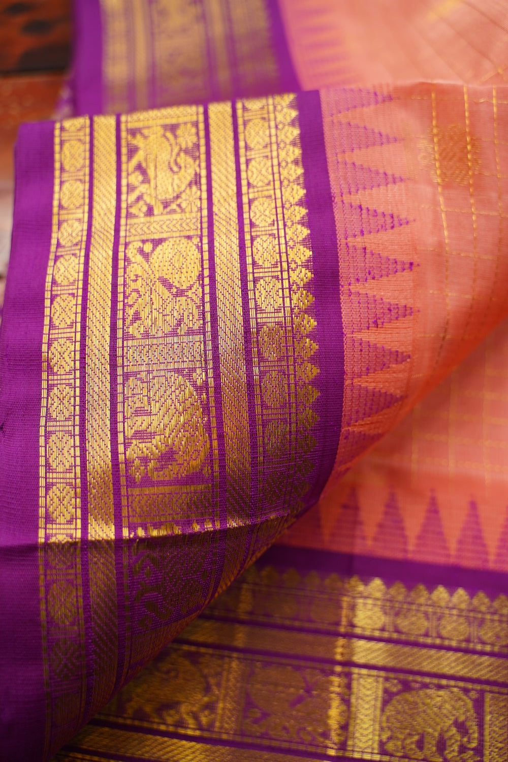 Kanchi Handloom Silk Cotton Saree PC17420