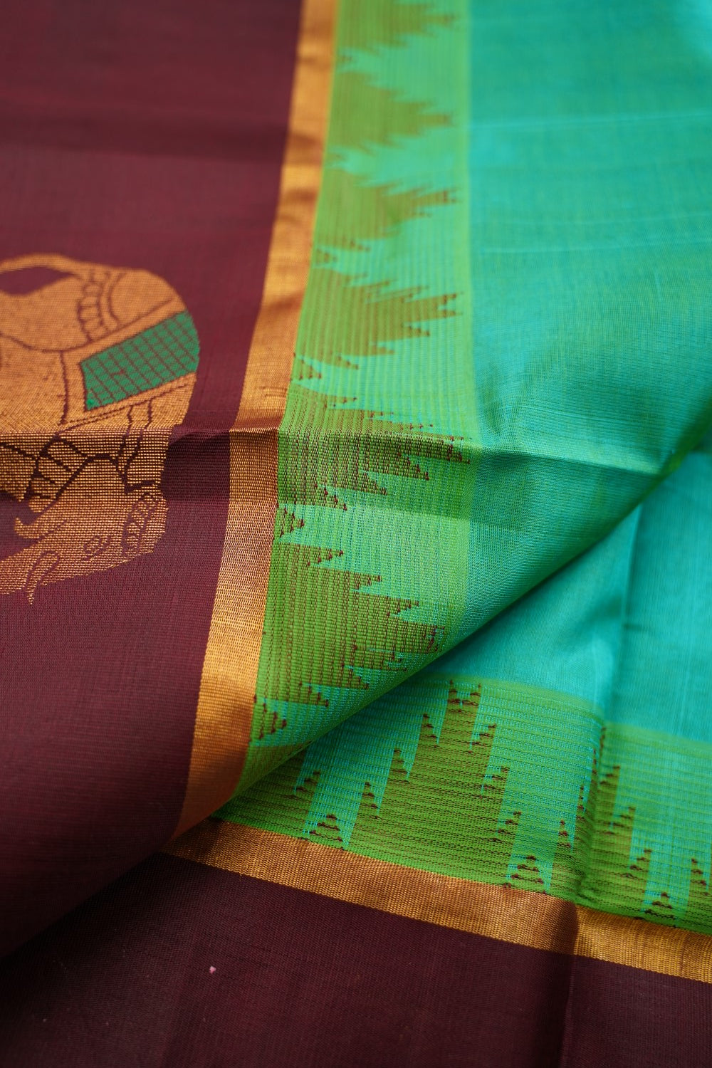 Kanchi Handloom Silk Cotton Saree PC17423
