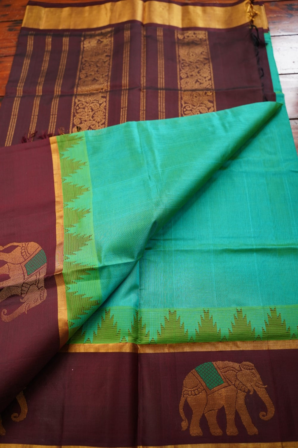 Kanchi Handloom Silk Cotton Saree PC17423