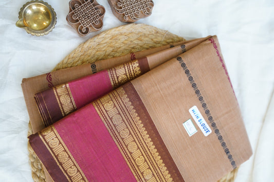 Chettinad handloom Cotton Saree PC15021