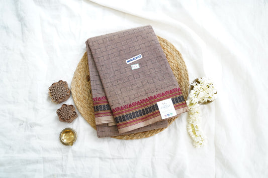 Chettinad handloom Cotton Saree PC14987